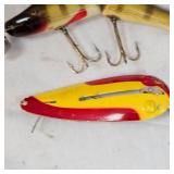 Original, As New Wooden Creek Chub, Jointged Pike Original, As New Wooden Creek Chub, Jointged Pike