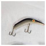 Lot of 4 Original Wooden Lazy Ike Lures Lot of 4 Original Wooden Lazy Ike Lures