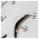 Lot of 4 Original Wooden Lazy Ike Lures Lot of 4 Original Wooden Lazy Ike Lures