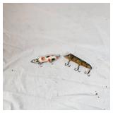 Creek Chub Pikie Minnow 700 and Martins Lizzard Custom Cedar Lure Creek Chub Pikie Minnow 700 and Martins Lizzard Custom Cedar Lure