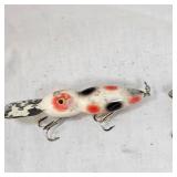 Creek Chub Pikie Minnow 700 and Martins Lizzard Custom Cedar Lure Creek Chub Pikie Minnow 700 and Martins Lizzard Custom Cedar Lure