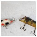 Creek Chub Pikie Minnow 700 and Martins Lizzard Custom Cedar Lure Creek Chub Pikie Minnow 700 and Martins Lizzard Custom Cedar Lure