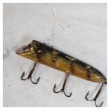 Creek Chub Pikie Minnow 700 and Martins Lizzard Custom Cedar Lure Creek Chub Pikie Minnow 700 and Martins Lizzard Custom Cedar Lure
