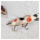 Creek Chub Pikie Minnow 700 and Martins Lizzard Custom Cedar Lure Creek Chub Pikie Minnow 700 and Martins Lizzard Custom Cedar Lure