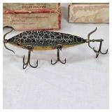 Vintage Heddon Dowagiac Underwater Minnow in original Box