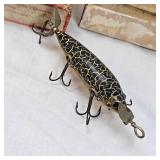 Vintage Heddon Dowagiac Underwater Minnow in original Box