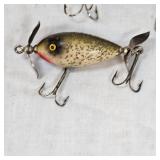 Heddon Zara Spook and Vintage Creek Chub Injured Minnow