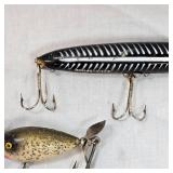 Heddon Zara Spook and Vintage Creek Chub Injured Minnow