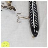 Heddon Zara Spook and Vintage Creek Chub Injured Minnow