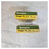 Remington 16ga Slugs, 2 boxes Full