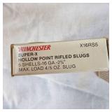 Winchester 16ga slugs, 2 Boxes Full