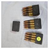 4  M1 Grand Strippers, Clips with 24 rds 30.06