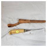 Original J Marttini Finland Rapala Fillet Knife in Leather Sheath