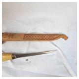 Original J Marttini Finland Rapala Fillet Knife in Leather Sheath