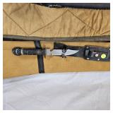 Pair of Very Nice Kolpin Gun Cases and Survival Knife