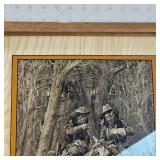 Rare Vintage Frederic Remingtons Cheyenne Scouts on Patrol Western Art