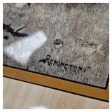 Rare Vintage Frederic Remingtons Cheyenne Scouts on Patrol Western Art