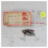 Rare Vintage Heddon SuperSOnic in Box as New, 1960