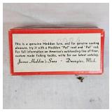 Rare Vintage Heddon SuperSOnic in Box as New, 1960