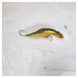 Vintage Heddon Wood Luny Frog, 1950