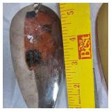 Lou Eppinger Husky Devle  Series 300, Pot-O-Gold & Firetiger, 1970