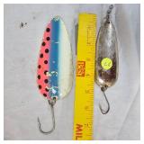 Lou Eppinger Husky Devle Series 300 Classic Trout Pattern & Chrome