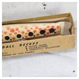 Randall Like New Decoy in Box and Vintage Red/White Decoy Randall Like New Decoy in Box and Vintage Red/White Decoy