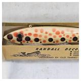 Randall Like New Decoy in Box and Vintage Red/White Decoy Randall Like New Decoy in Box and Vintage Red/White Decoy