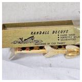 Randall Like New Decoy in Box and Vintage Red/White Decoy Randall Like New Decoy in Box and Vintage Red/White Decoy