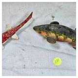 Antique Hand Carved Wooden Ice Decoy Antique Hand Carved Wooden Ice Decoy