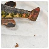 Antique Hand Carved Wooden Ice Decoy Antique Hand Carved Wooden Ice Decoy