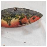 Antique Hand Carved Wooden Ice Decoy Antique Hand Carved Wooden Ice Decoy