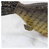 Vintage Hand Carved Wood Ice Decoy Vintage Hand Carved Wood Ice Decoy