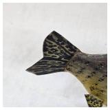 Vintage Hand Carved Wood Ice Decoy Vintage Hand Carved Wood Ice Decoy