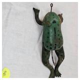 Vintage Halik Junior Frog, Made in Moose Lake, MN 1940
