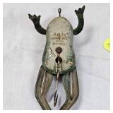 Vintage Halik Junior Frog, Made in Moose Lake, MN 1940