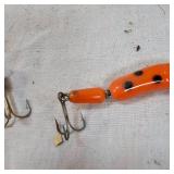 Wooden, As New, Lazy Ike & Jointed Bono and Wooden Blank Lure Box and Manual Wooden, As New, Lazy Ike & Jointed Bono and Wooden Blank Lure Box and Manual