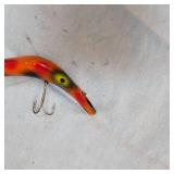 Wooden, As New, Lazy Ike & Jointed Bono and Wooden Blank Lure Box and Manual Wooden, As New, Lazy Ike & Jointed Bono and Wooden Blank Lure Box and Manual