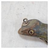 Kautzky Lazy Ike Wooden Mouse Fishing Lure and Vintage Bomber 520 Lure Kautzky Lazy Ike Wooden Mouse Fishing Lure and Vintage Bomber 520 Lure