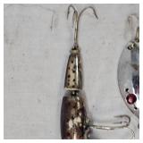 Bob Stuwart Jointed Minnow and Eppinger Red Eye Wiggler, Very Small Bob Stuwart Jointed Minnow and Eppinger Red Eye Wiggler, Very Small