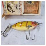 Beautiful Like New Heddon Perch S.O.S Minnow with original box Beautiful Like New Heddon Perch S.O.S Minnow with original box