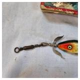 Heddon Very Rare #11 Light Casting Dowagiac Minnow with Original Box, circa 1912 Heddon Very Rare #11 Light Casting Dowagiac Minnow with Original Box, circa 1912