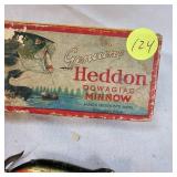 Heddon Very Rare #11 Light Casting Dowagiac Minnow with Original Box, circa 1912 Heddon Very Rare #11 Light Casting Dowagiac Minnow with Original Box, circa 1912