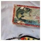 Heddon Very Rare #11 Light Casting Dowagiac Minnow with Original Box, circa 1912 Heddon Very Rare #11 Light Casting Dowagiac Minnow with Original Box, circa 1912
