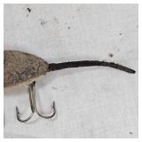 Heddon Vintage Meadow Mouse, Very Very Nice and Heddon Dying Flutter Heddon Vintage Meadow Mouse, Very Very Nice and Heddon Dying Flutter