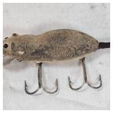 Heddon Vintage Meadow Mouse, Very Very Nice and Heddon Dying Flutter Heddon Vintage Meadow Mouse, Very Very Nice and Heddon Dying Flutter