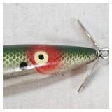 Heddon Vintage Meadow Mouse, Very Very Nice and Heddon Dying Flutter Heddon Vintage Meadow Mouse, Very Very Nice and Heddon Dying Flutter