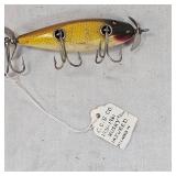 Creek Chub CCB Co, 1931-1961 Husky Injured Minnow, As New Condition Creek Chub CCB Co, 1931-1961 Husky Injured Minnow, As New Condition