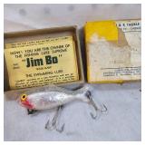 Vintage Jimbo Fishing Lure in Original Box with Manual Vintage Jimbo Fishing Lure in Original Box with Manual