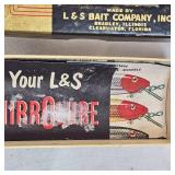 Original Like New L&S Bassmaster Mirro Lure, Original Box and Manual Original Like New L&S Bassmaster Mirro Lure, Original Box and Manual